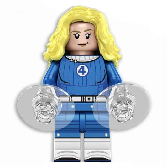 Invisible Woman (Fantastic Four) Custom Marvel Superhero Minifigure