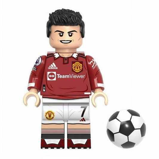 Cristiano Ronaldo (Man Utd) Custom Football Player Minifigure