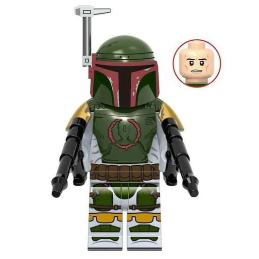 Young Jango Fett (Mandalorian) Custom Star Wars Minifigure