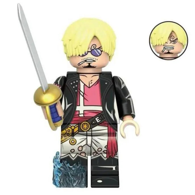 Sanji Custom One Piece Anime Minifigure