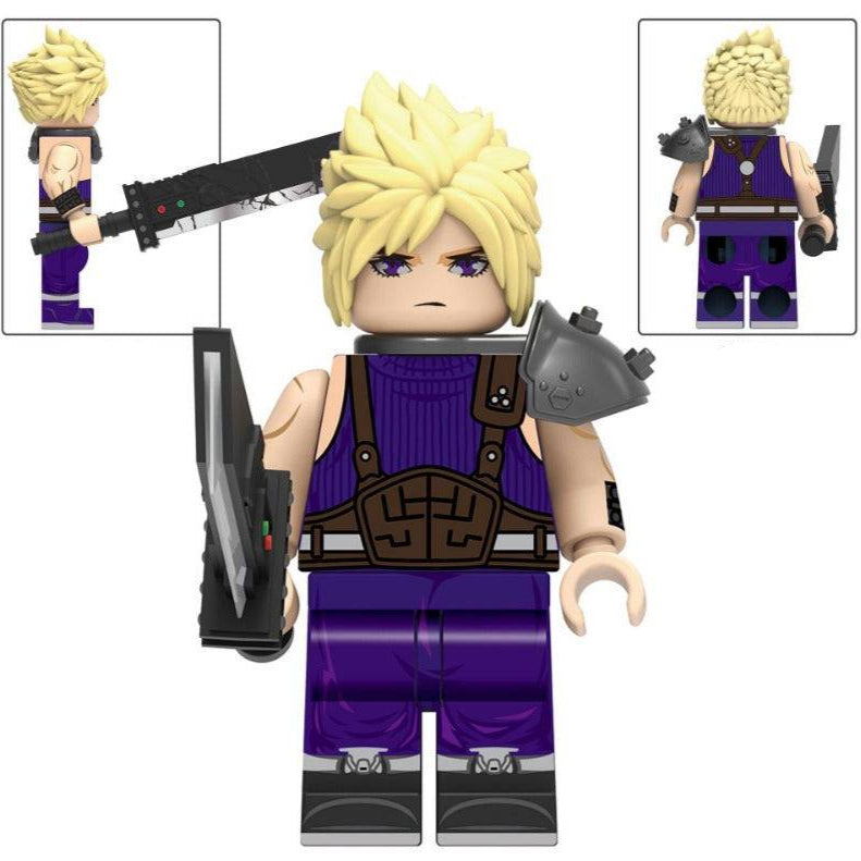 Figurine personnalisée Cloud Strife de Final Fantasy VII