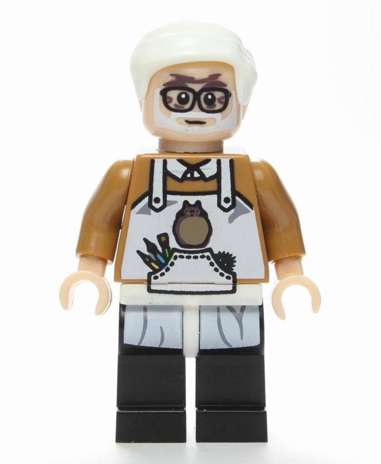 Hayao Miyazaki Studio Ghibli Founder Custom Anime Minifigure