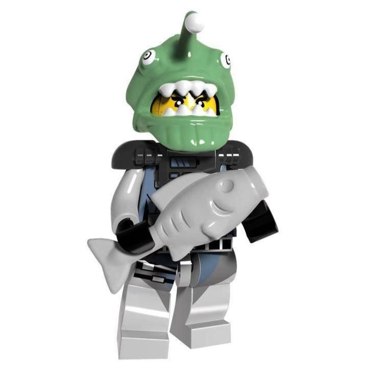 Angler (Shark Army) from Ninjago Custom Minifigure