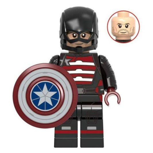 US Agent John Walker Custom Marvel Superhero Minifigure