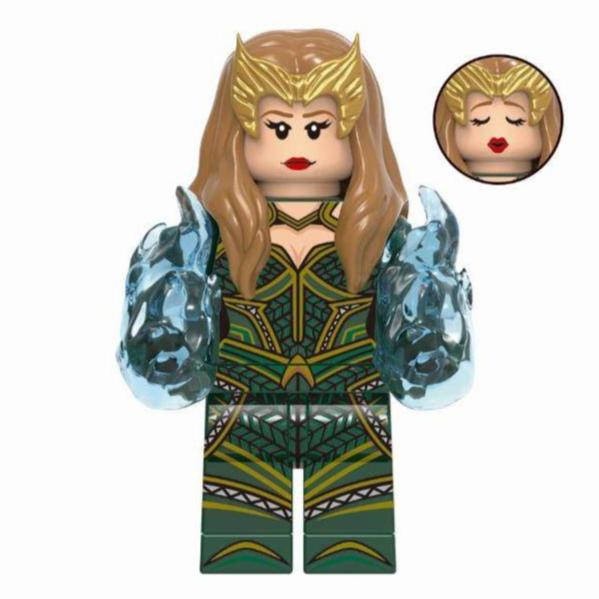 Mera (Aquaman) Custom DC Comics Superhero Minifigure