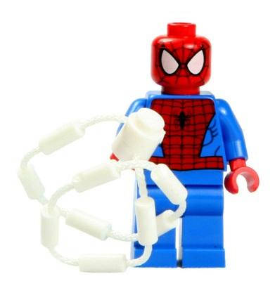 Spider-Man with Rope Marvel Superhero Minifigure