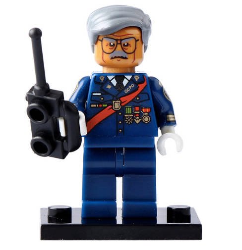 Commissioner Gordon Ceremonial from Batman DC Comics Superhero Minifigure