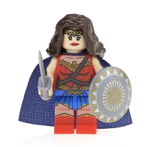 Wonder Woman Warrior Battle DC Comics Superhero Minifigure