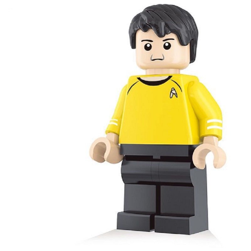 Hikaru Sulu custom Star Trek Minifigure Starship USS Enterprise