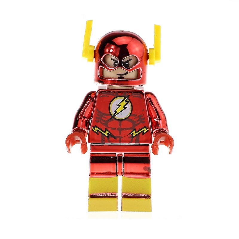 Flash Chrome custom DC Comics Superhero Minifigure