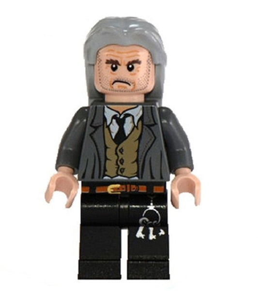 Argus Filch custom Harry Potter Series Minifigure Hogwarts Caretaker