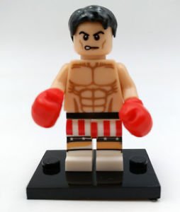 Rocky Balboa Minifigure Sylvester Stallone Boxing