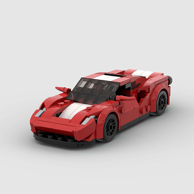 Ferarri 488 Pista Custom Car MOC