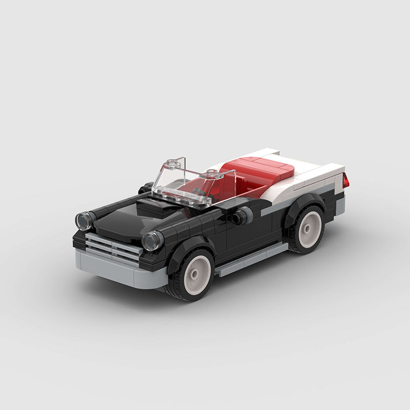 1950's Classic Convertible Custom Car MOC