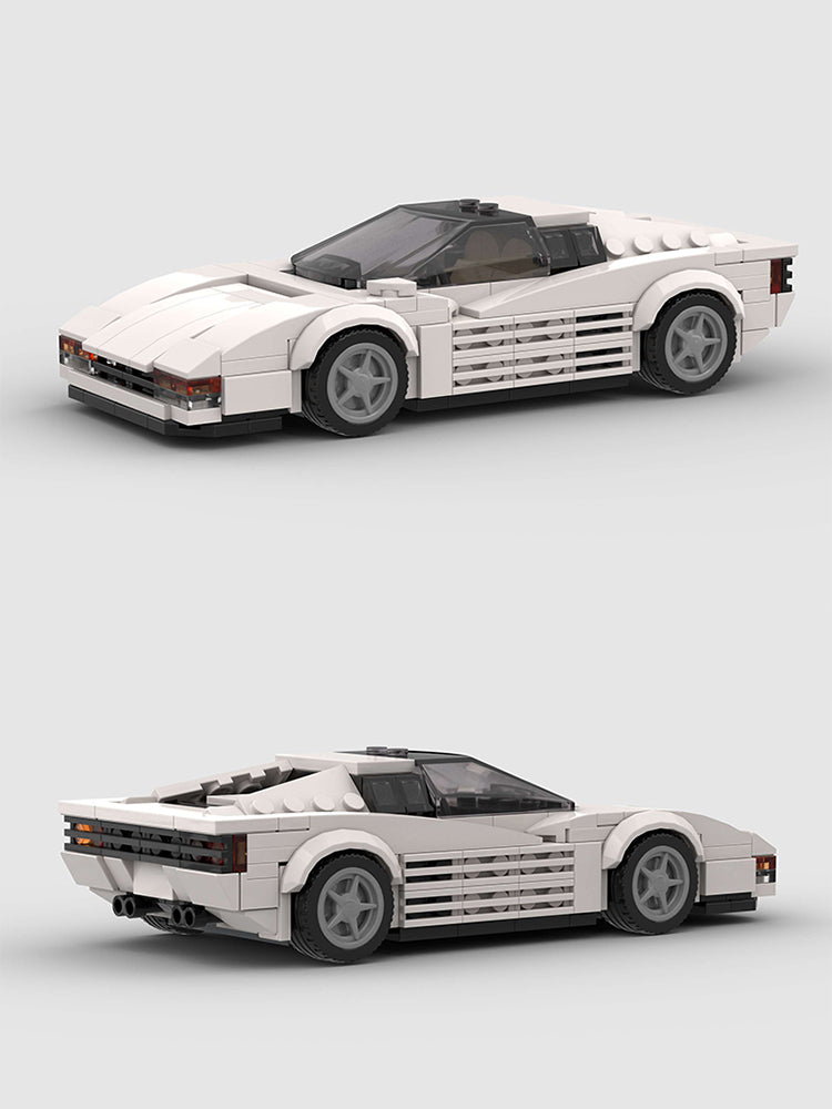 Ferrari Testarossa Voiture personnalisée MOC