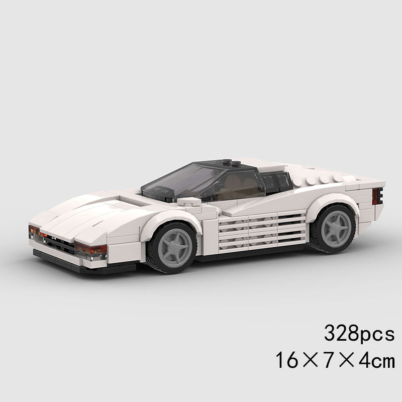 Ferrari Testarossa Voiture personnalisée MOC
