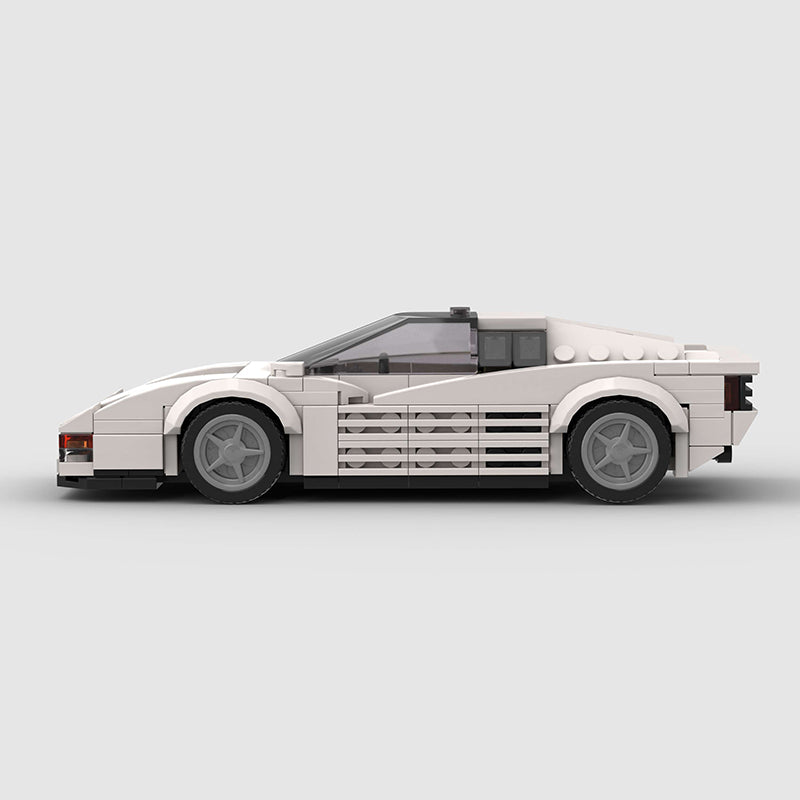 Ferrari Testarossa Voiture personnalisée MOC