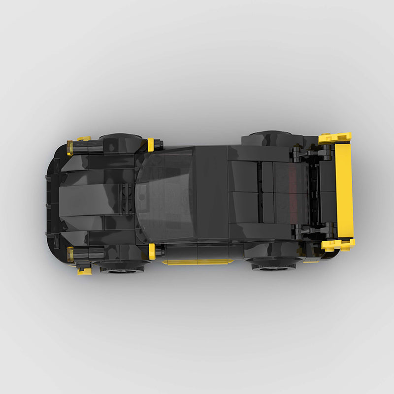 MOC de voiture personnalisée Porsche 911 Turbo