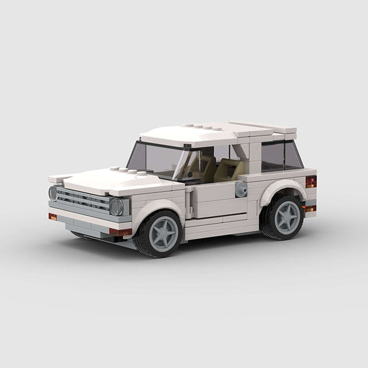 Camion SUV blanc personnalisé MOC