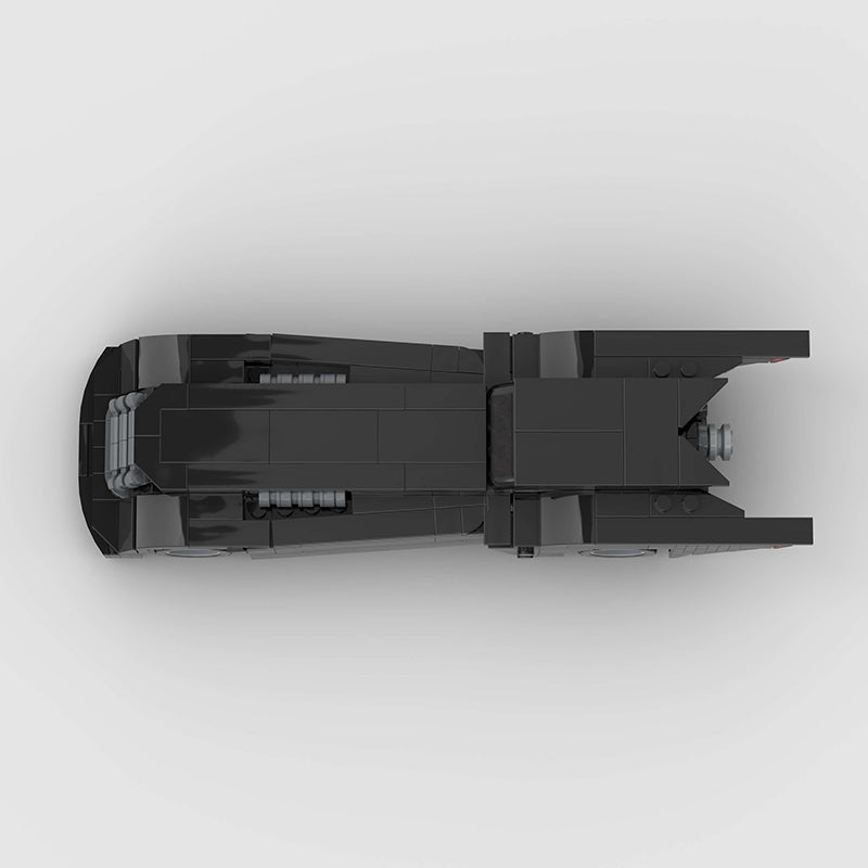 Voiture de super-héros DC personnalisée Batman Batmobile MOC
