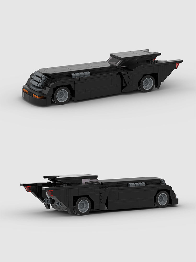 Voiture de super-héros DC personnalisée Batman Batmobile MOC