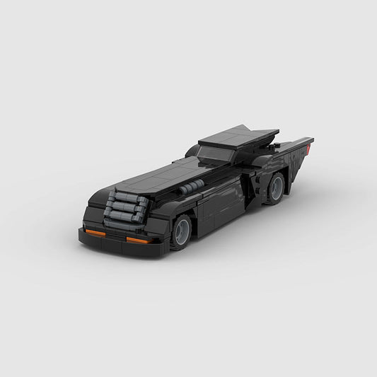 Voiture de super-héros DC personnalisée Batman Batmobile MOC