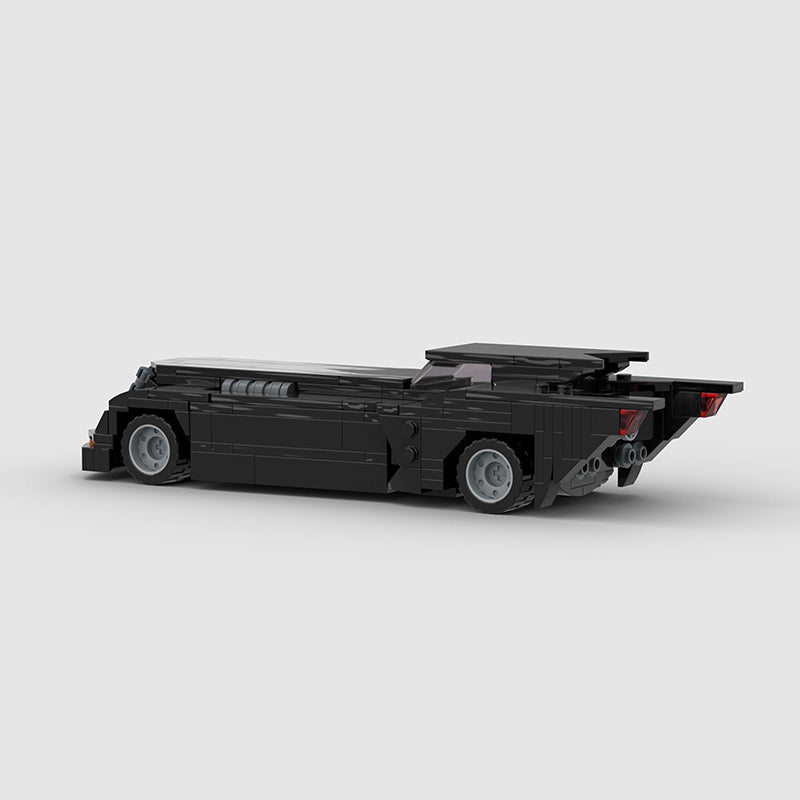 Voiture de super-héros DC personnalisée Batman Batmobile MOC
