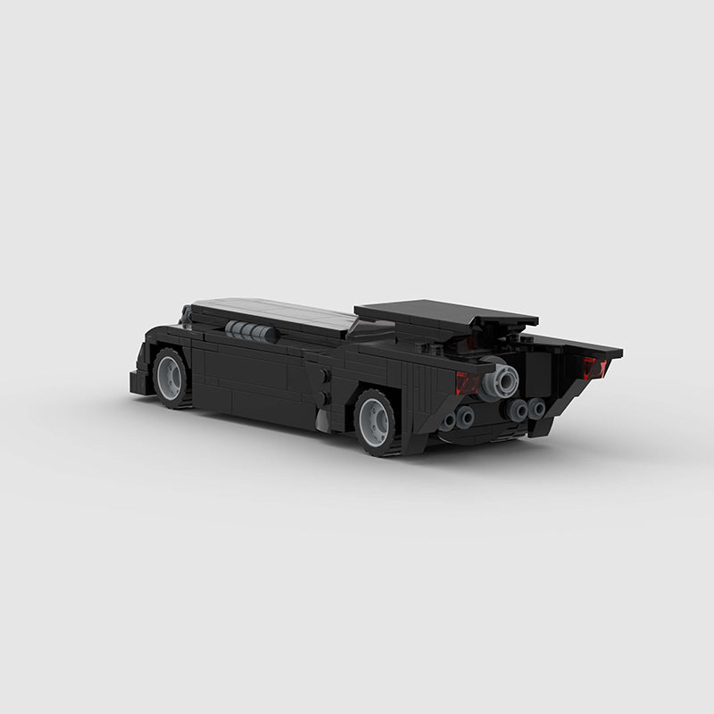 Voiture de super-héros DC personnalisée Batman Batmobile MOC