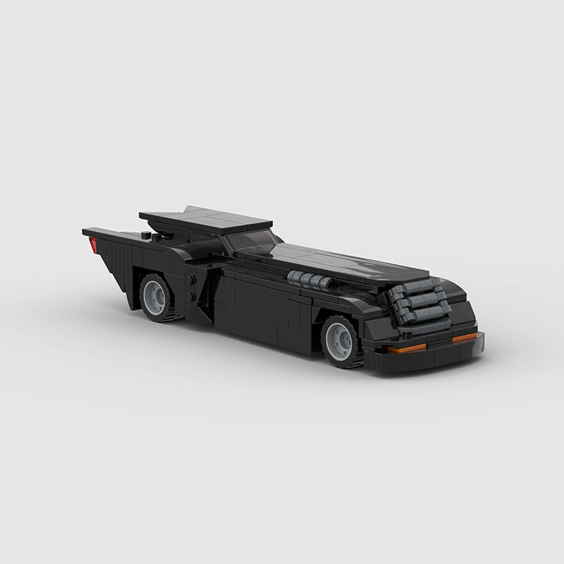 Voiture de super-héros DC personnalisée Batman Batmobile MOC