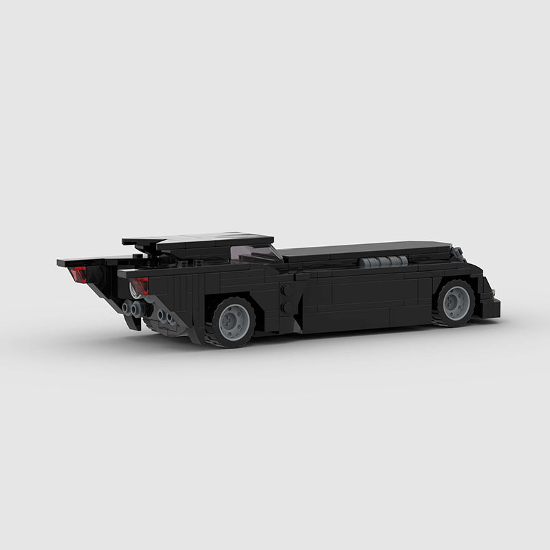 Voiture de super-héros DC personnalisée Batman Batmobile MOC