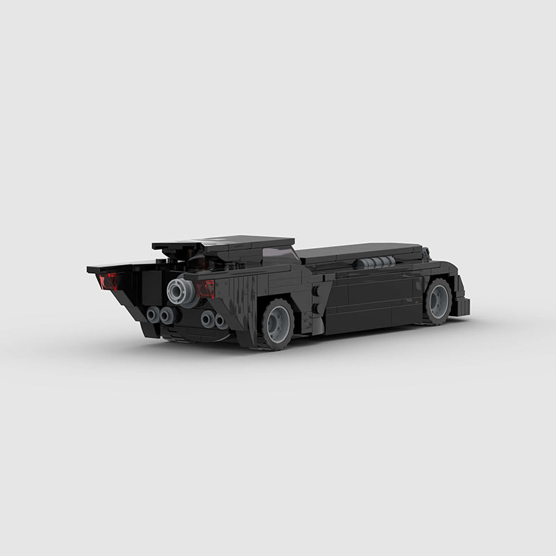 Voiture de super-héros DC personnalisée Batman Batmobile MOC