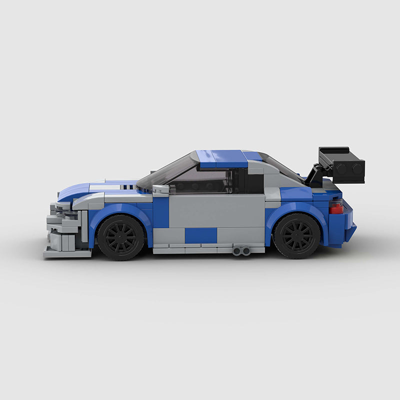 BMW M3 E46 GTR Voiture personnalisée MOC