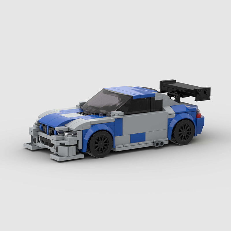 BMW M3 E46 GTR Voiture personnalisée MOC