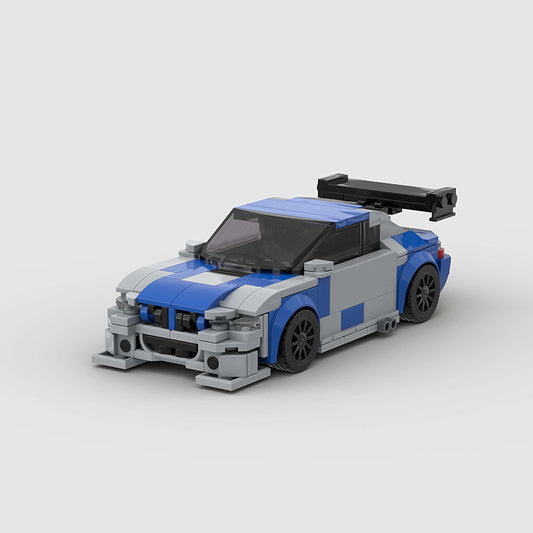BMW M3 E46 GTR Voiture personnalisée MOC