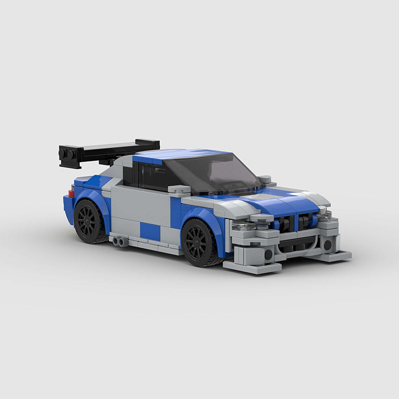 BMW M3 E46 GTR Voiture personnalisée MOC