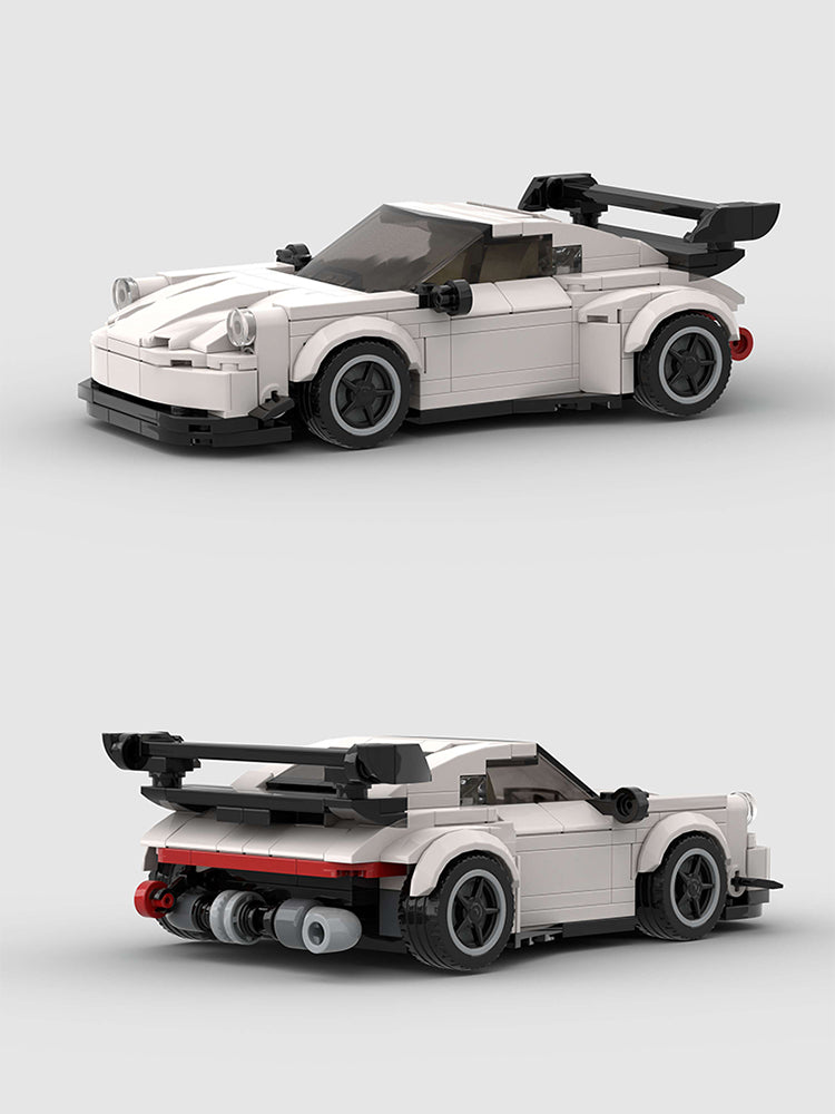 MOC de voiture personnalisée Porsche 911 GT3 Turbo