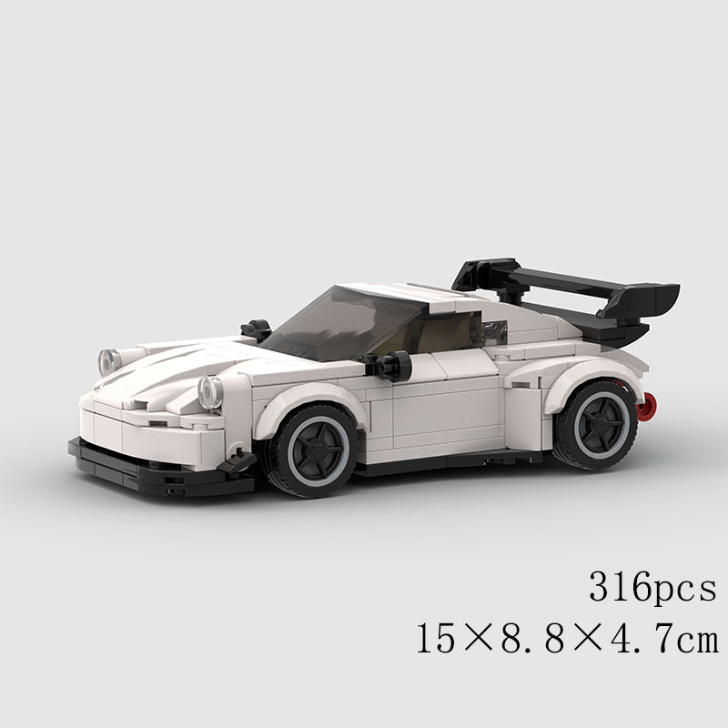 MOC de voiture personnalisée Porsche 911 GT3 Turbo