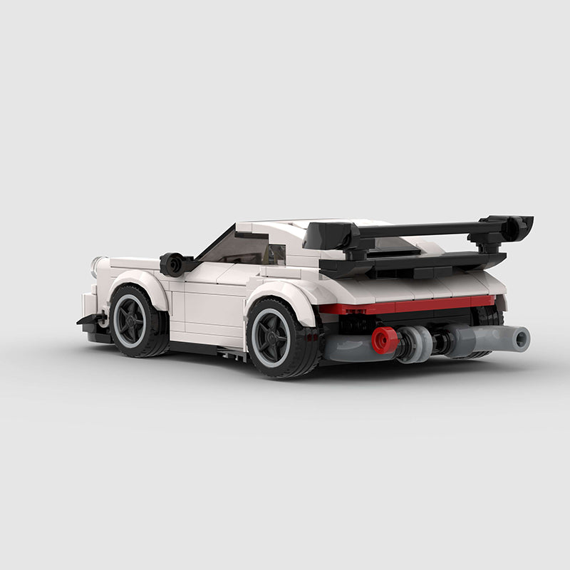 MOC de voiture personnalisée Porsche 911 GT3 Turbo