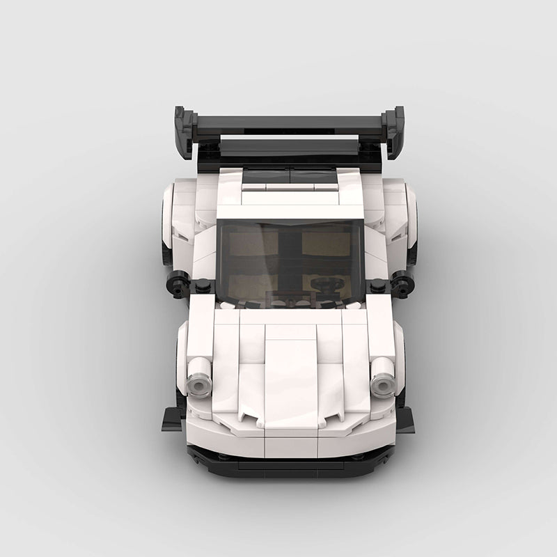 MOC de voiture personnalisée Porsche 911 GT3 Turbo