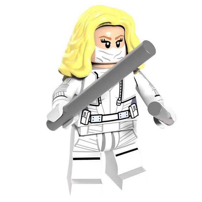 White Canary Custom DC Universe Superhero Minifigure