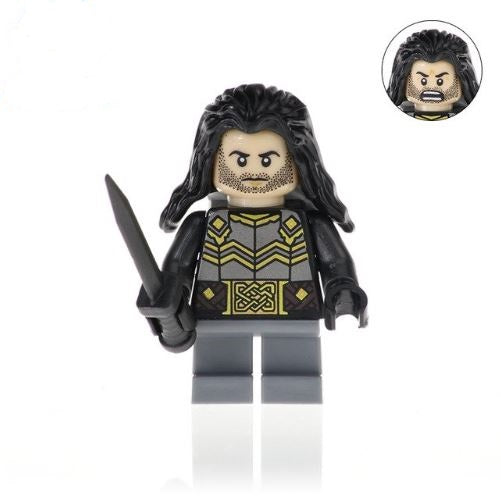 Kili the Dwarf custom The Hobbit Minifigure