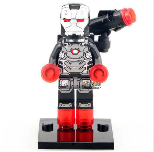 Iron Man War Machine Custom Marvel Superhero Minifigure