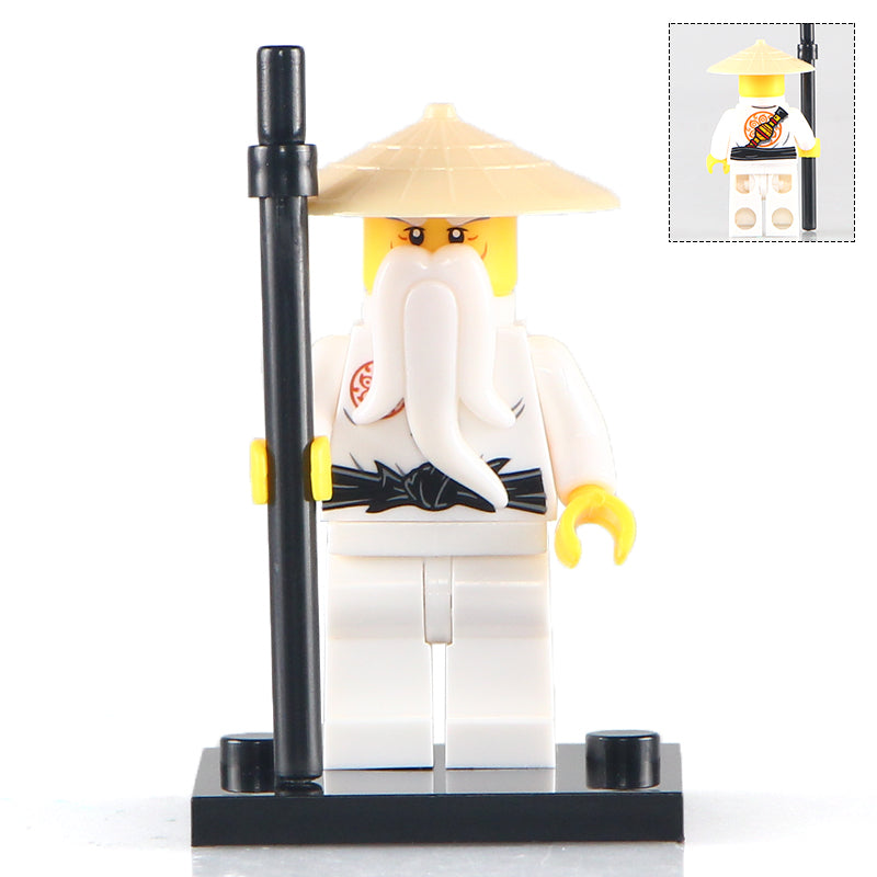 Master Wu Custom Ninjago Minifigure