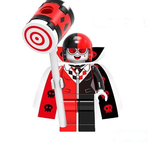 Harley Quinn with Hammer DC Comics Supervillain Minifigure